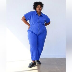 Blue Women's Jumpsuit